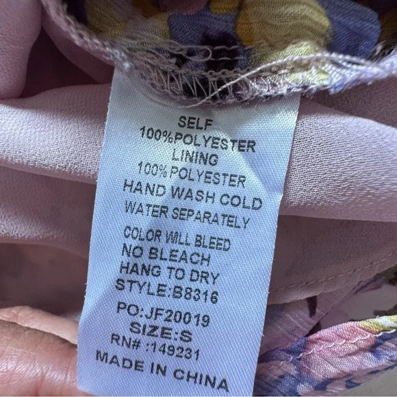 Kori Multicolor Floral Ruffle Blouse - Picture 5 of 8